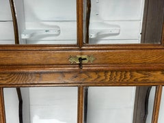 Belgian oak bookcase/sideboard