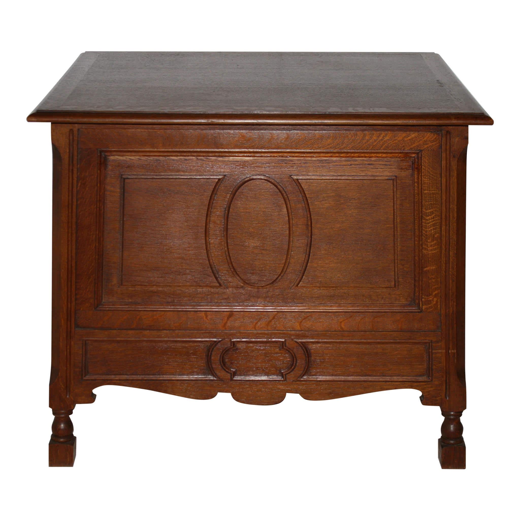 Belgian Oak Collectors Cabinet, circa 1920 For Sale 2