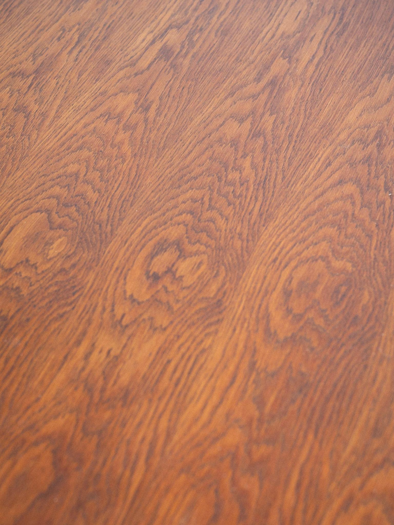 Belgian Oak Farmhouse Trestle Dining Table 3