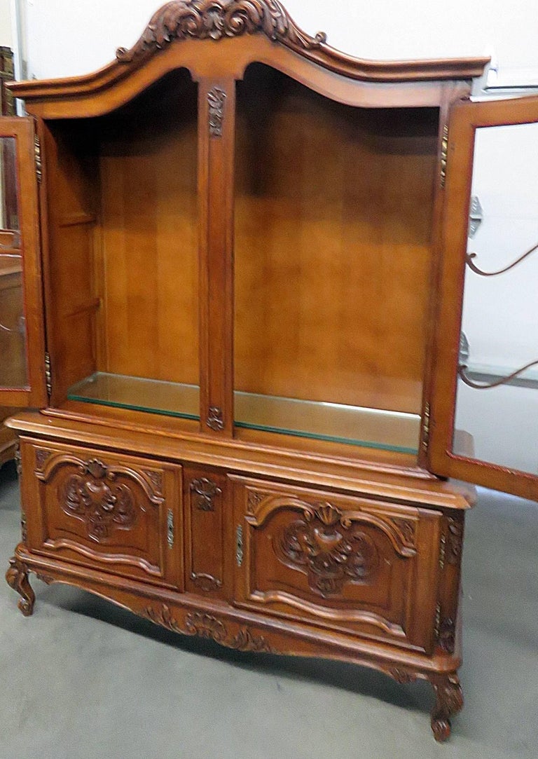 Belgian Oak Victorian China For Sale at 1stDibs