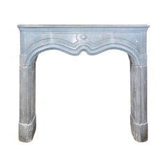 Belgian Polished Bluestone Mantel