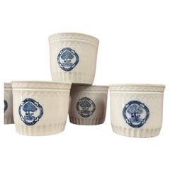 Belgian Porcelan Marmalade Jars