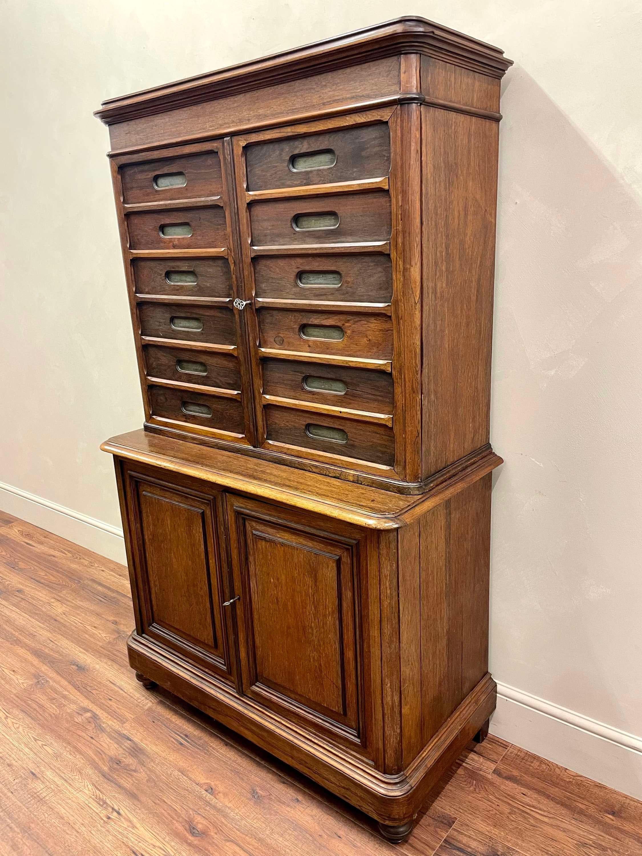 antique postal cabinet