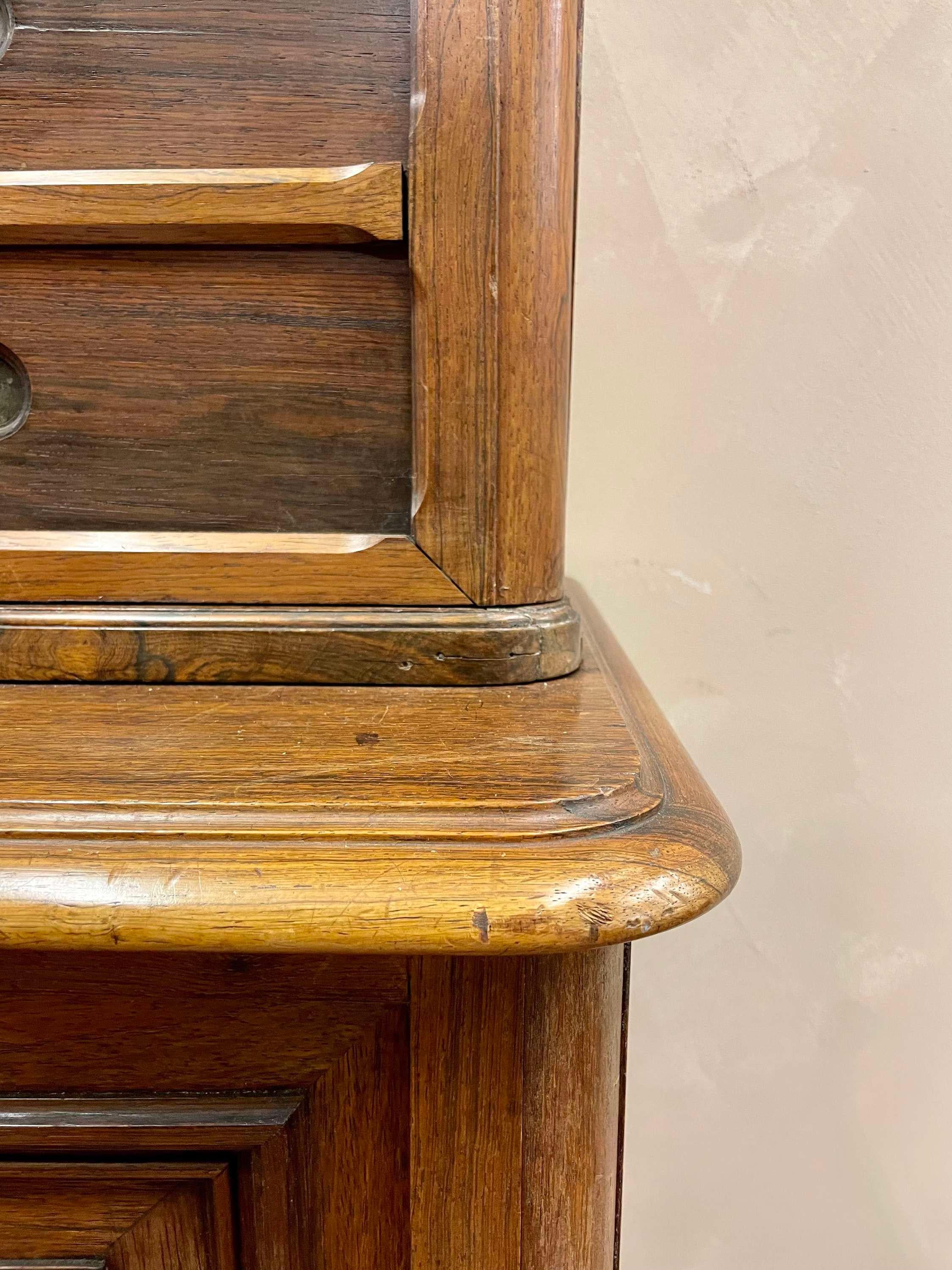 20th Century Belgian Postal Office Mahogany Pigeon Holes Office Storage