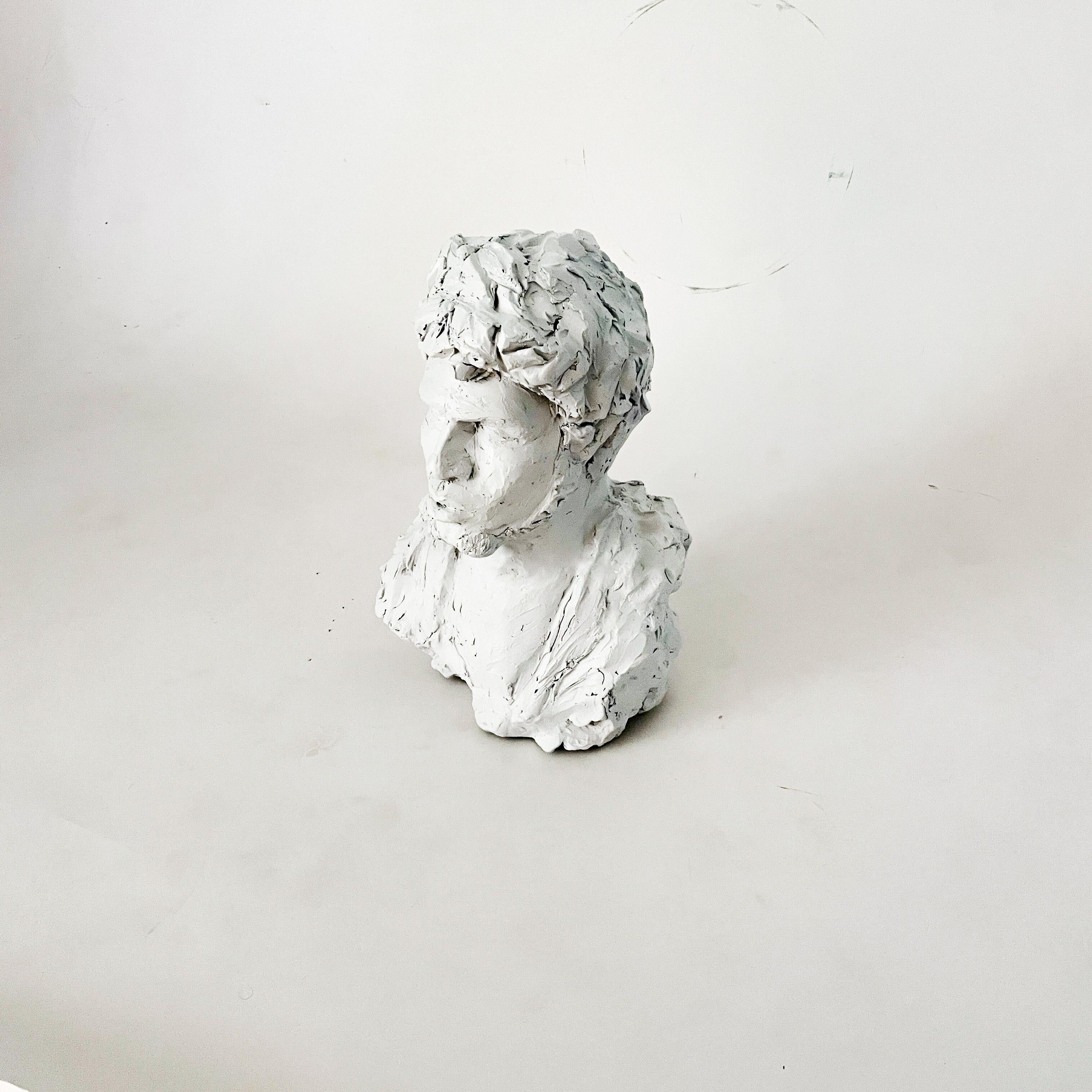 Belgian Pre-Study Clay Bust, C. 1960's For Sale 5
