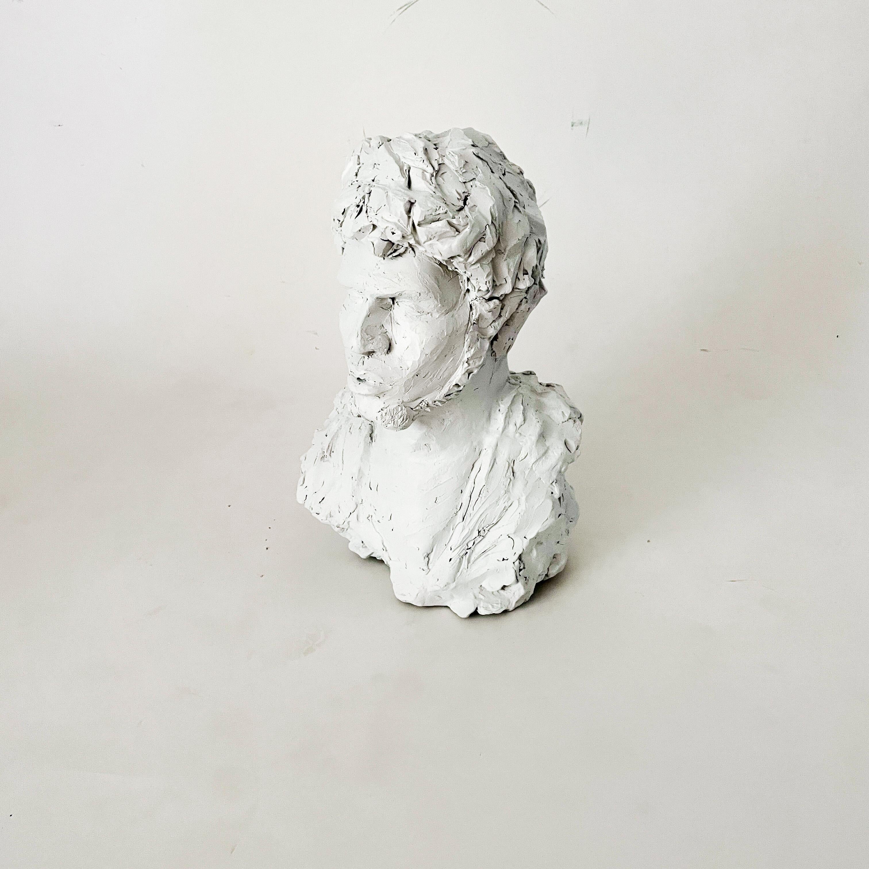 Belgian Pre-Study Clay Bust, C. 1960's For Sale 7