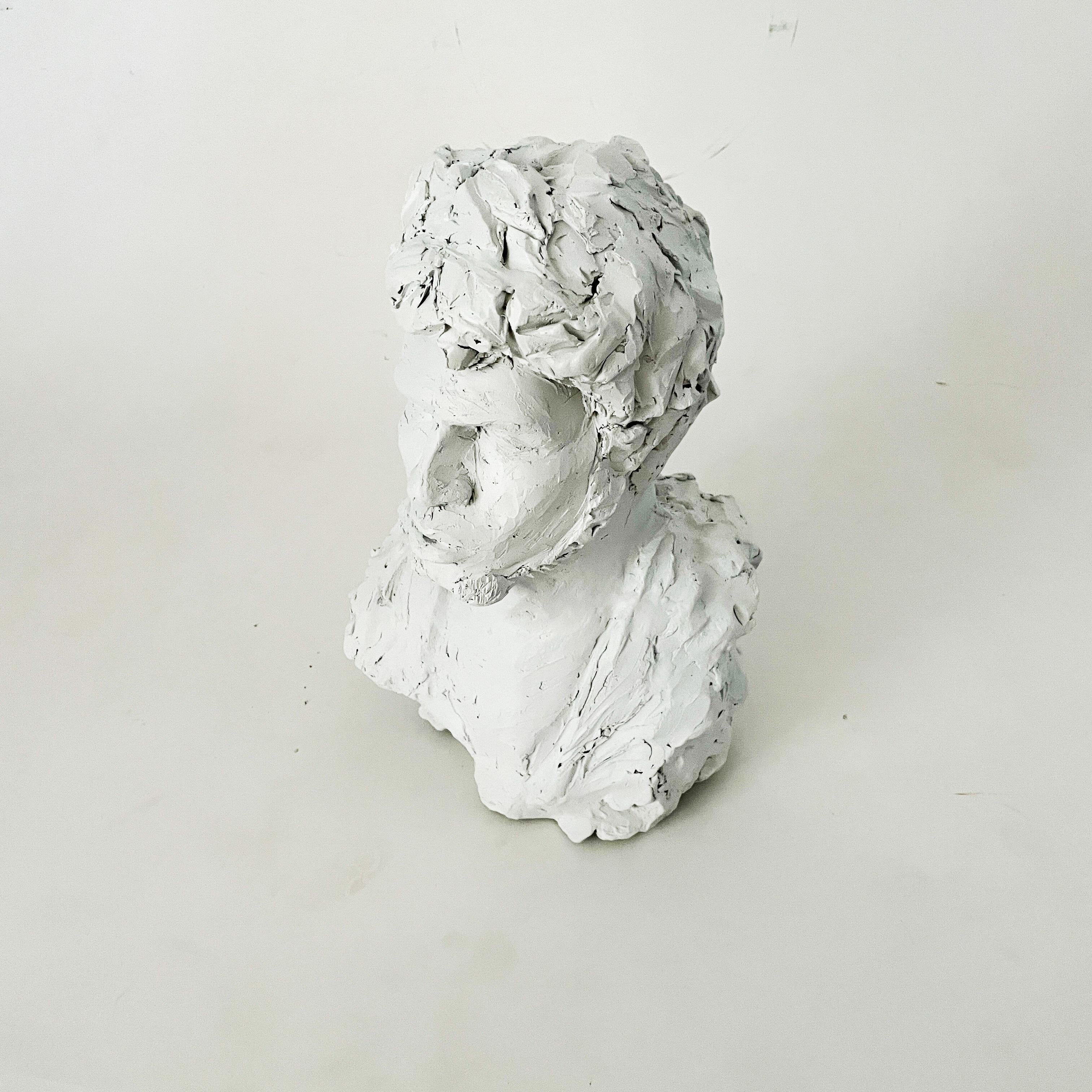 Belgian Pre-Study Clay Bust, C. 1960's For Sale 8