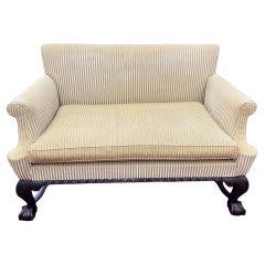 Divano belga Queen Anne-Chippendale Revival,  Fine del XIX/inizio del XX secolo