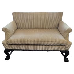 Divano belga Queen Anne-Chippendale Revival,  Fine del XIX/inizio del XX secolo
