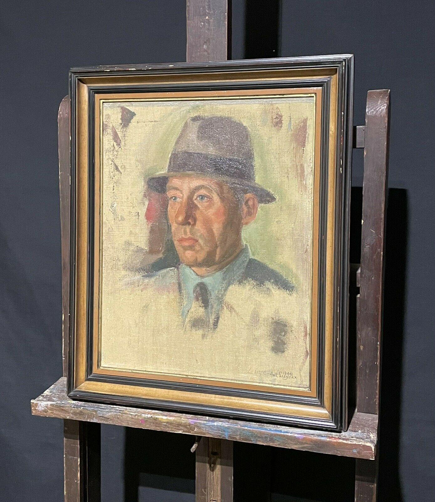 hat wearing post impressionist painter