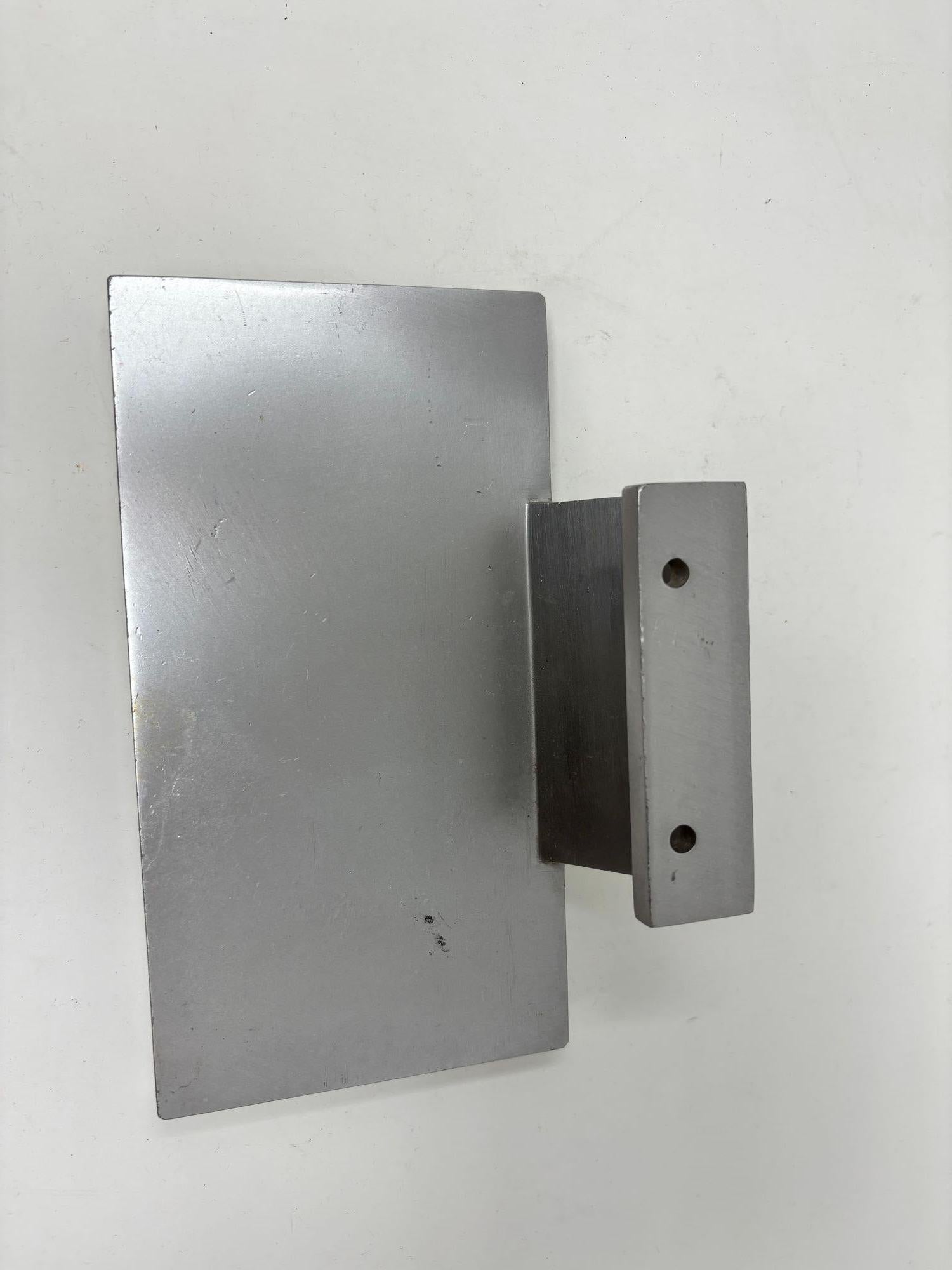 Hand-Crafted Belgian Tile Faced Entry Door Pull Handle by Artist Juliette Belarti 1960s For Sale