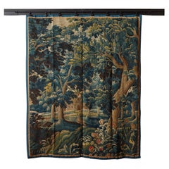 Belgian Verdant Tapestry, Early 20th Century