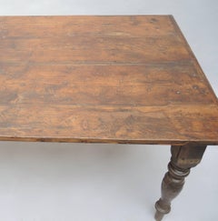 Belgian Wide Plank Farm Table from Antwerp Ware House