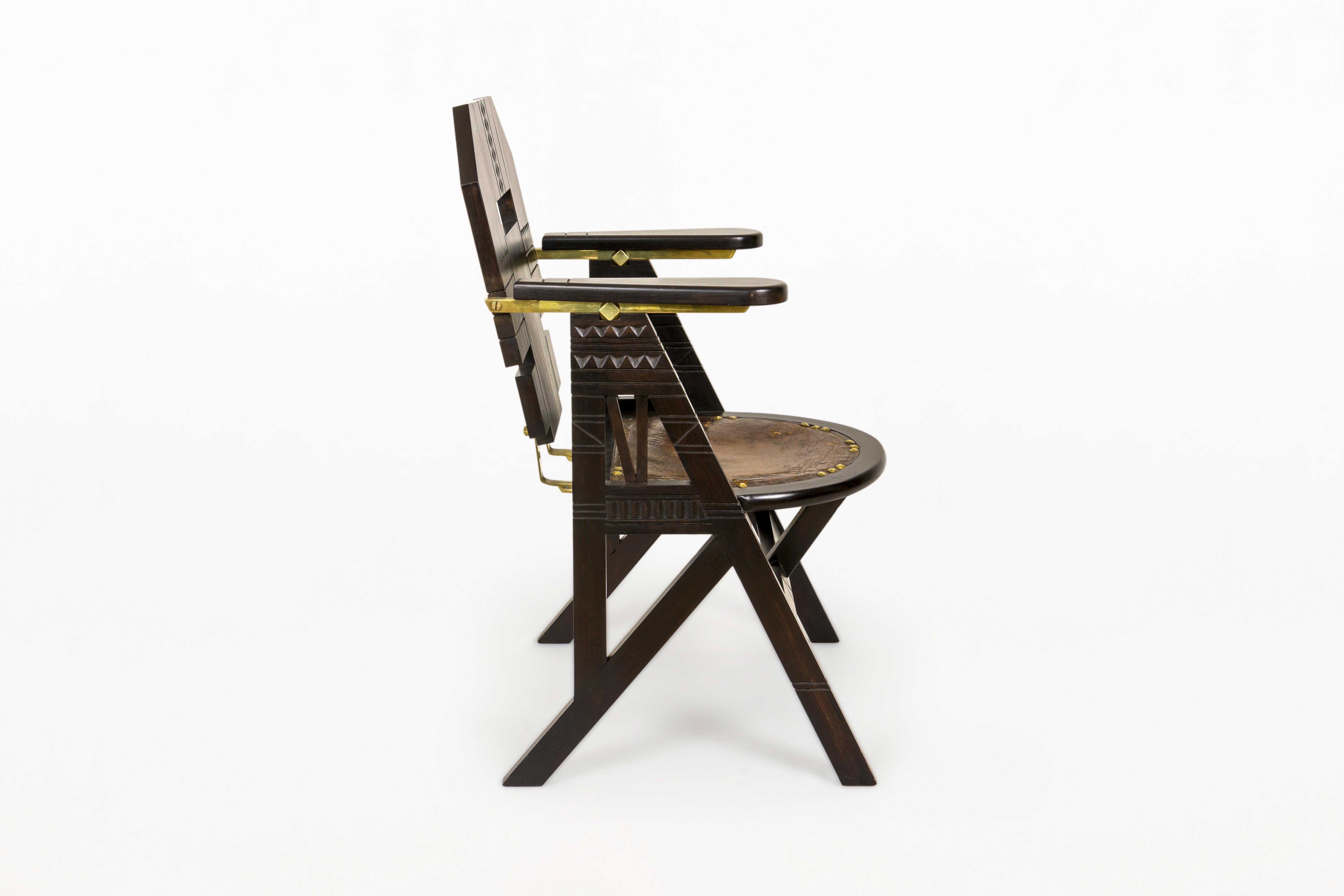 Art Deco Belgium ART DECO Armchair, Circa 1920 Belgium For Sale