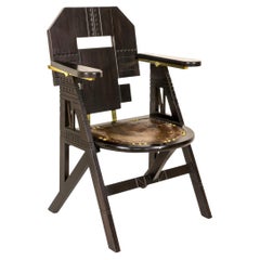 Belgium ART DECO Armchair, Circa 1920 Belgium
