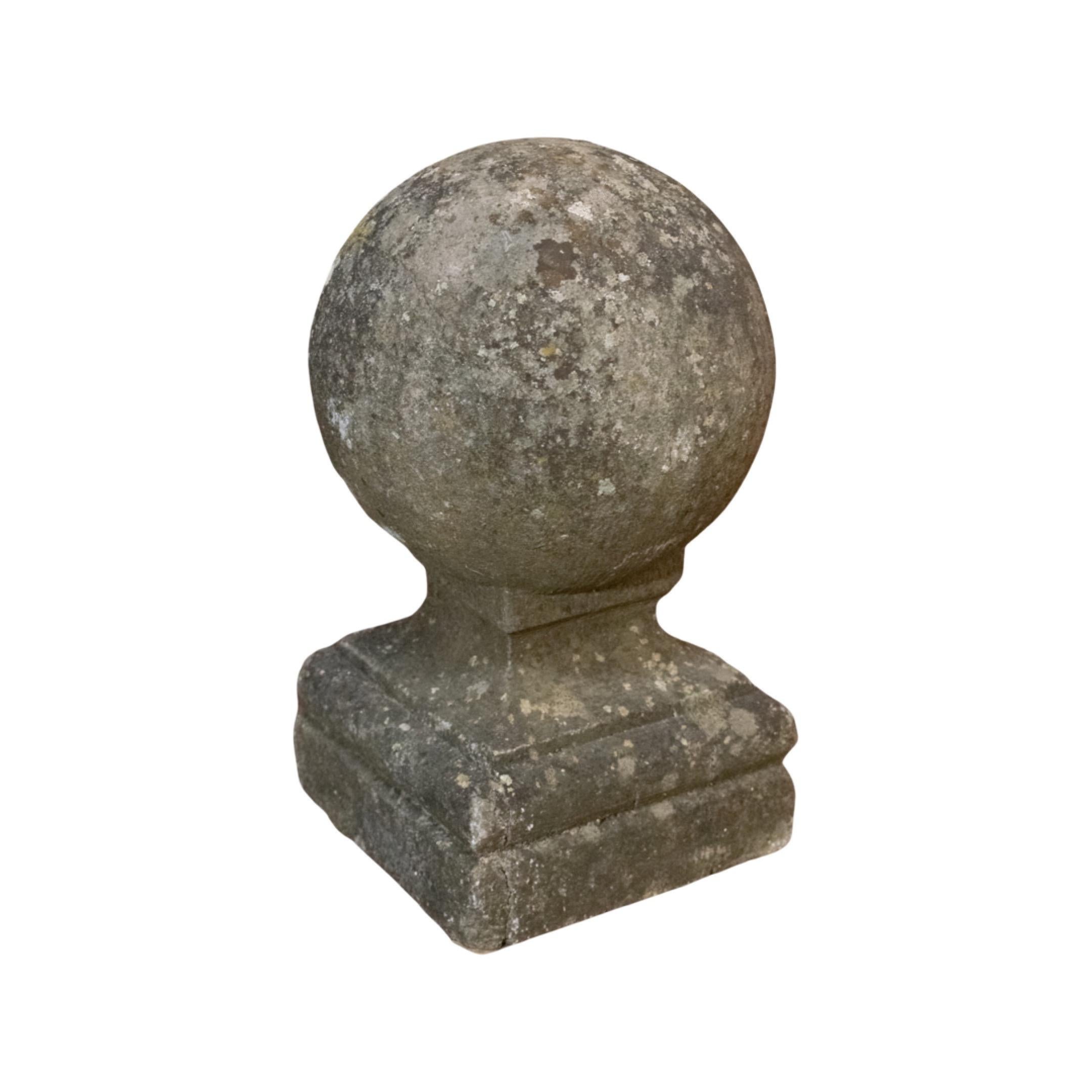 18th Century and Earlier Belgium Bluestone Finial For Sale