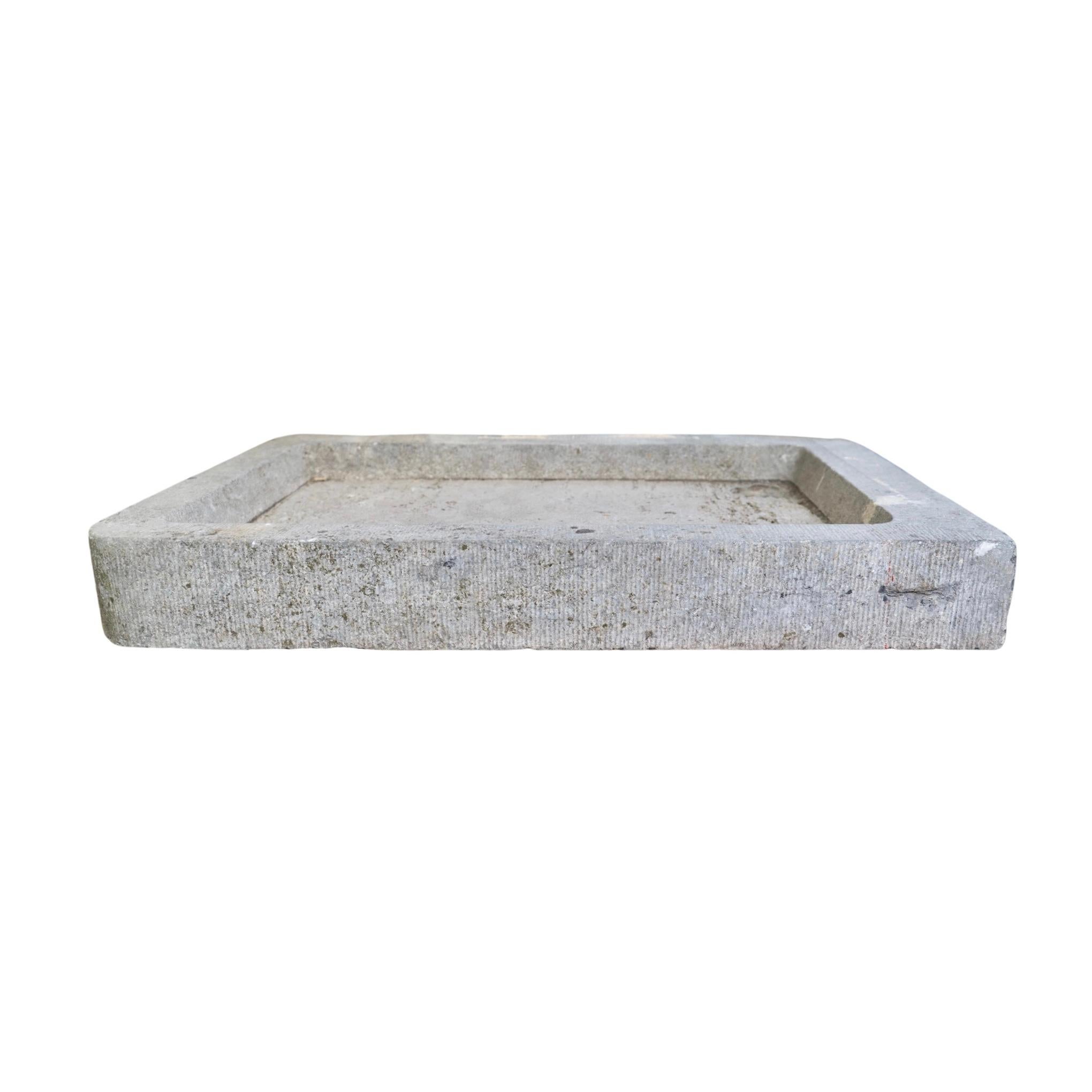 This Belgium bluestone sink is a unique and durable addition to any bathroom; superior to most other materials, it is cut from natural bluestone sourced from Belgium and is carved with a hole for draining. With its strong characteristics, this sink