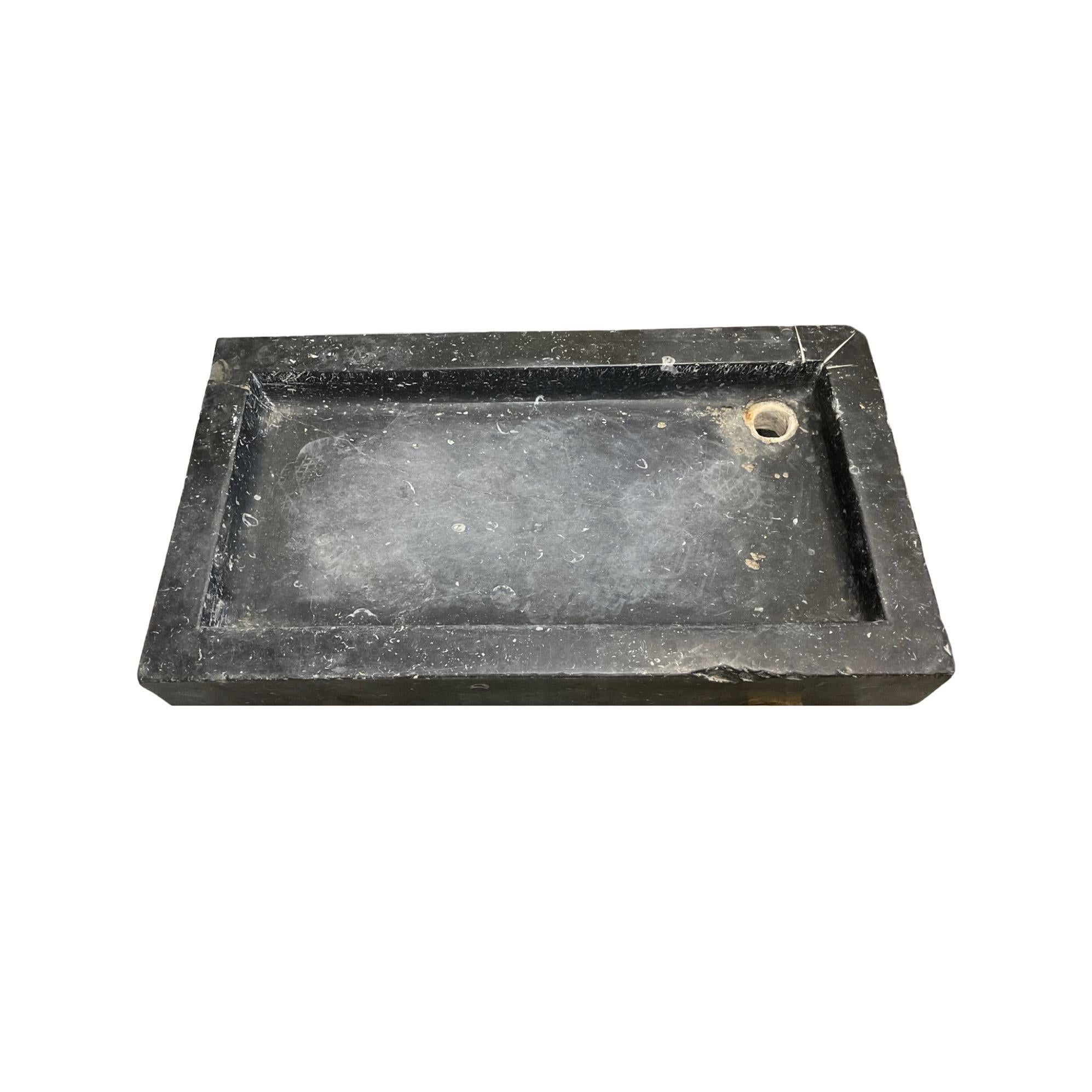 18th Century and Earlier Belgium Bluestone Sink