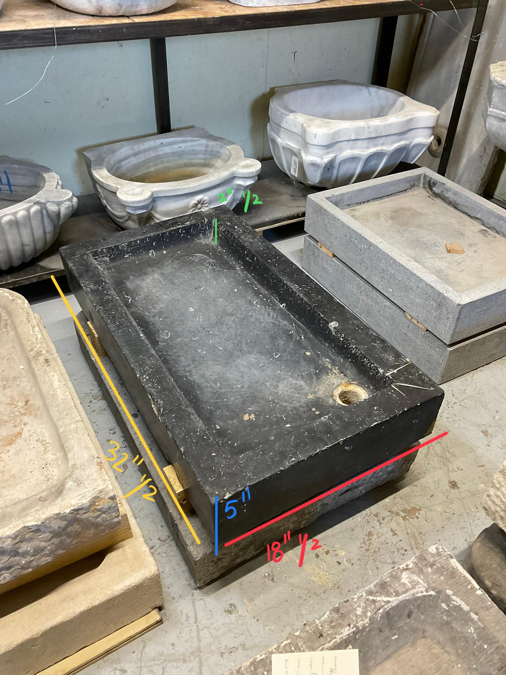 Belgium Bluestone Sink 1