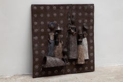 Belgien Handgefertigte Keramik-Wandkunst:: 1970er Jahre