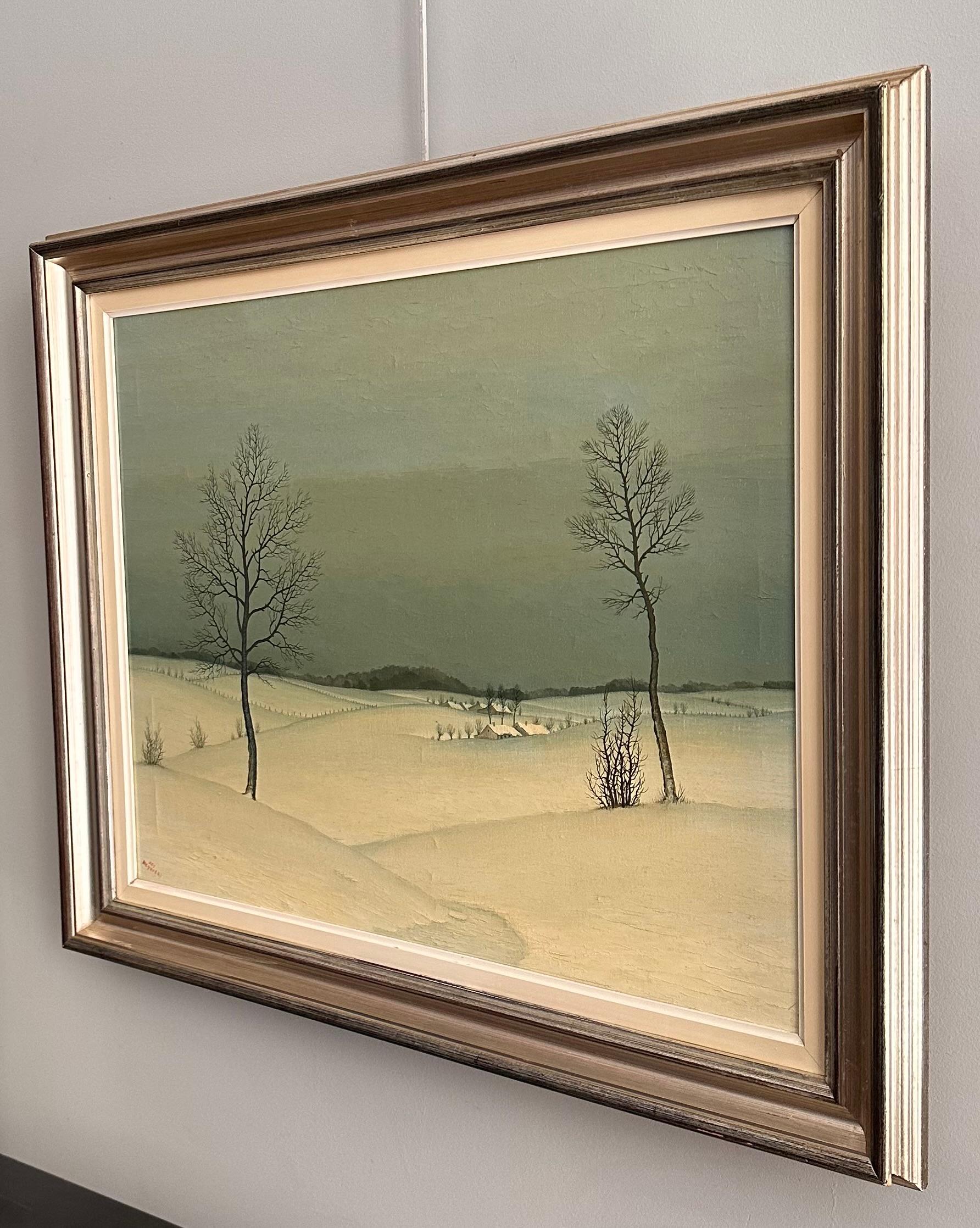 Öl auf Leinwand von Jos Heyvaert (Belgischer Maler 1920-1987) 
