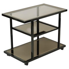 Belgo Chrom by Roger Van Hevel Design Bar Trolley 23kt Gold