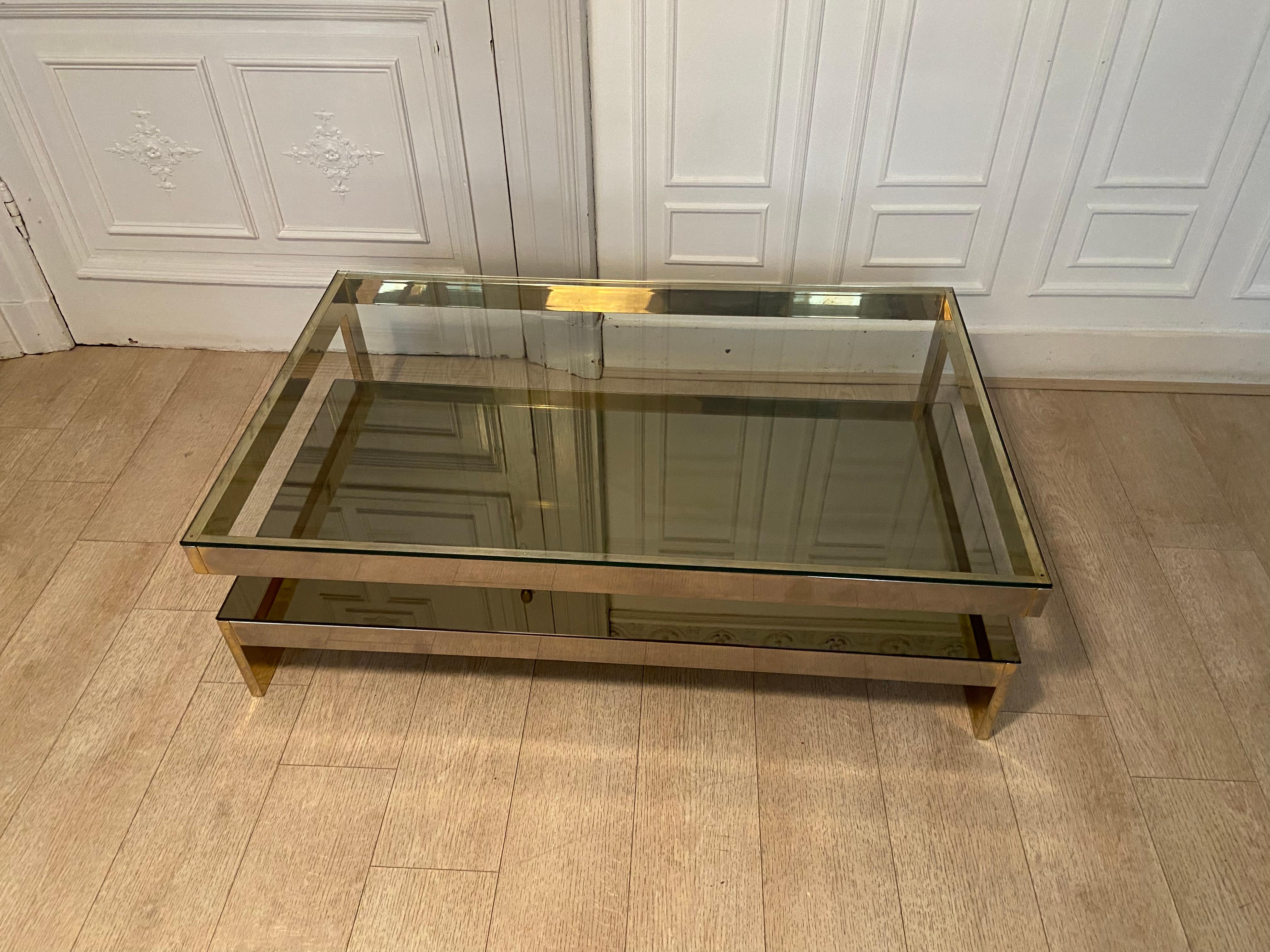 Belgian Belgo chrom coffee table