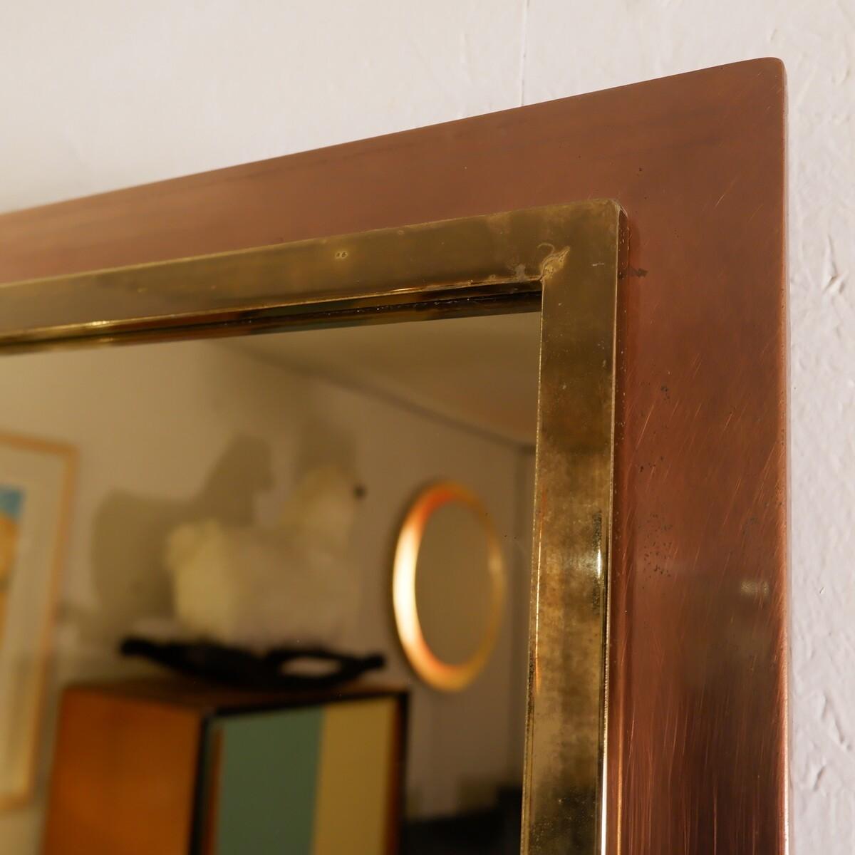 Belgo Chrom Console and Mirror - Belgium 1970s For Sale 5