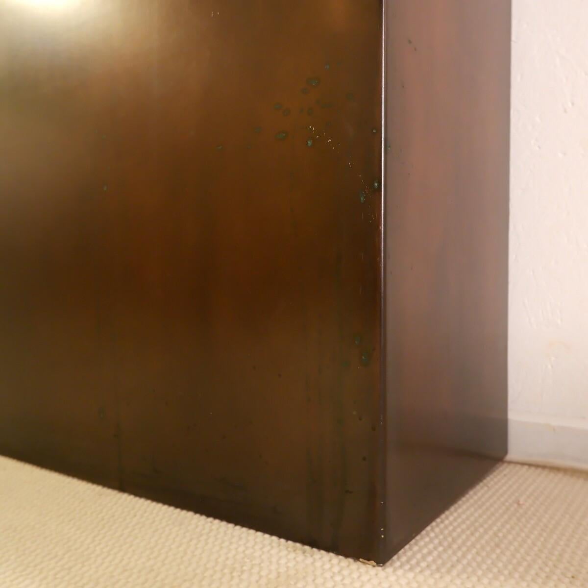 Belgo Chrom Console and Mirror - Belgium 1970s For Sale 9
