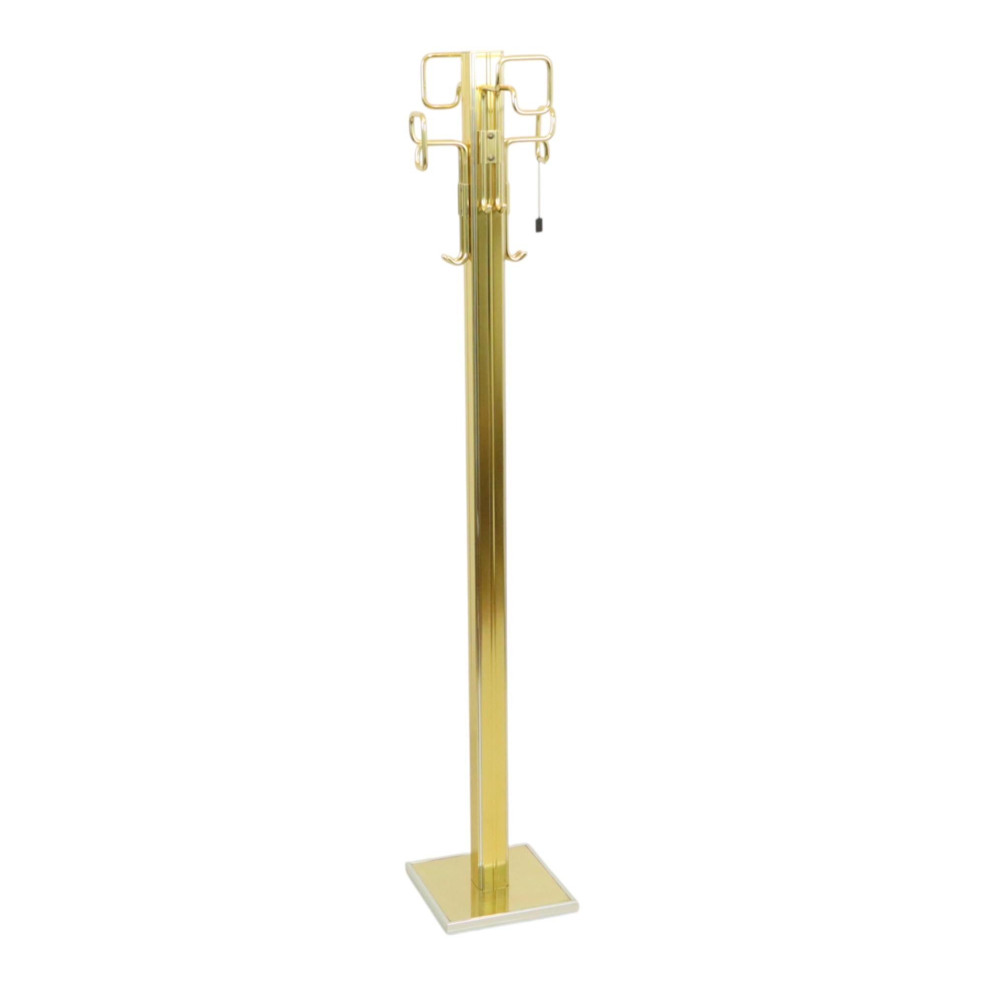 Belgo Chrom Design Garderobe Hollywood Regency Chrom 174cm im Angebot 6