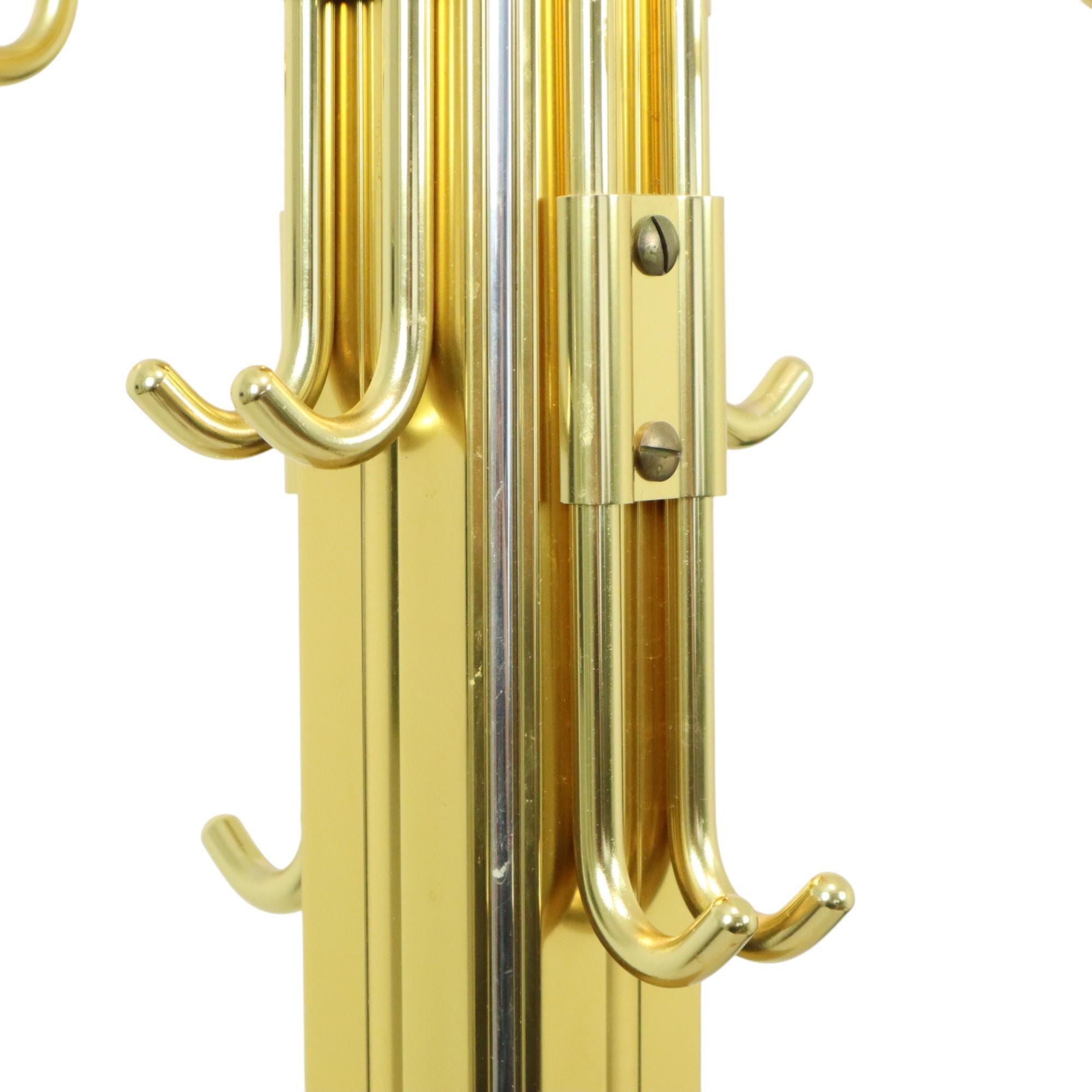 Belgo Chrom Design Garderobe Hollywood Regency Chrom 174cm im Angebot 10