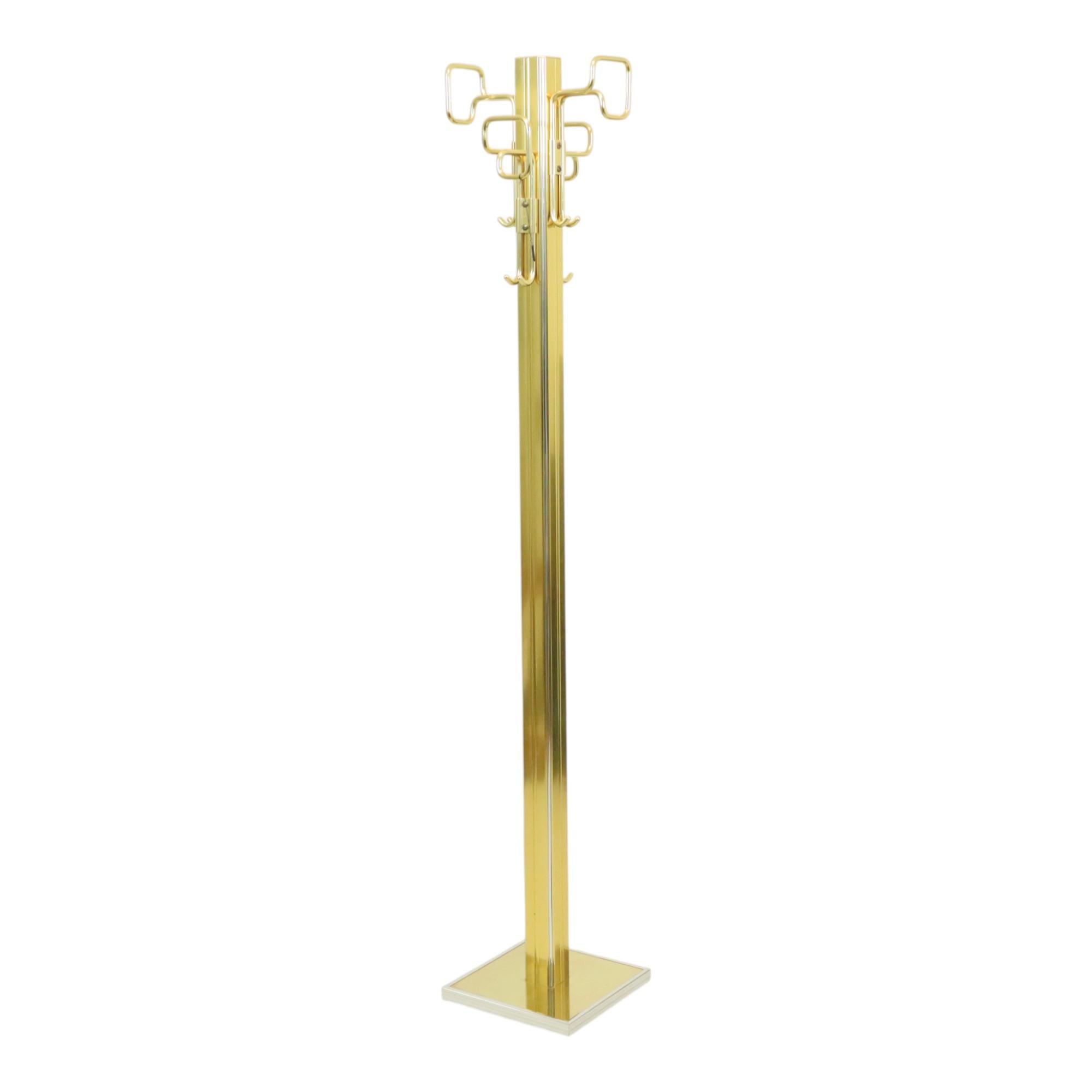 Belgo Chrom Design Garderobe Hollywood Regency Chrom 174cm im Angebot 1