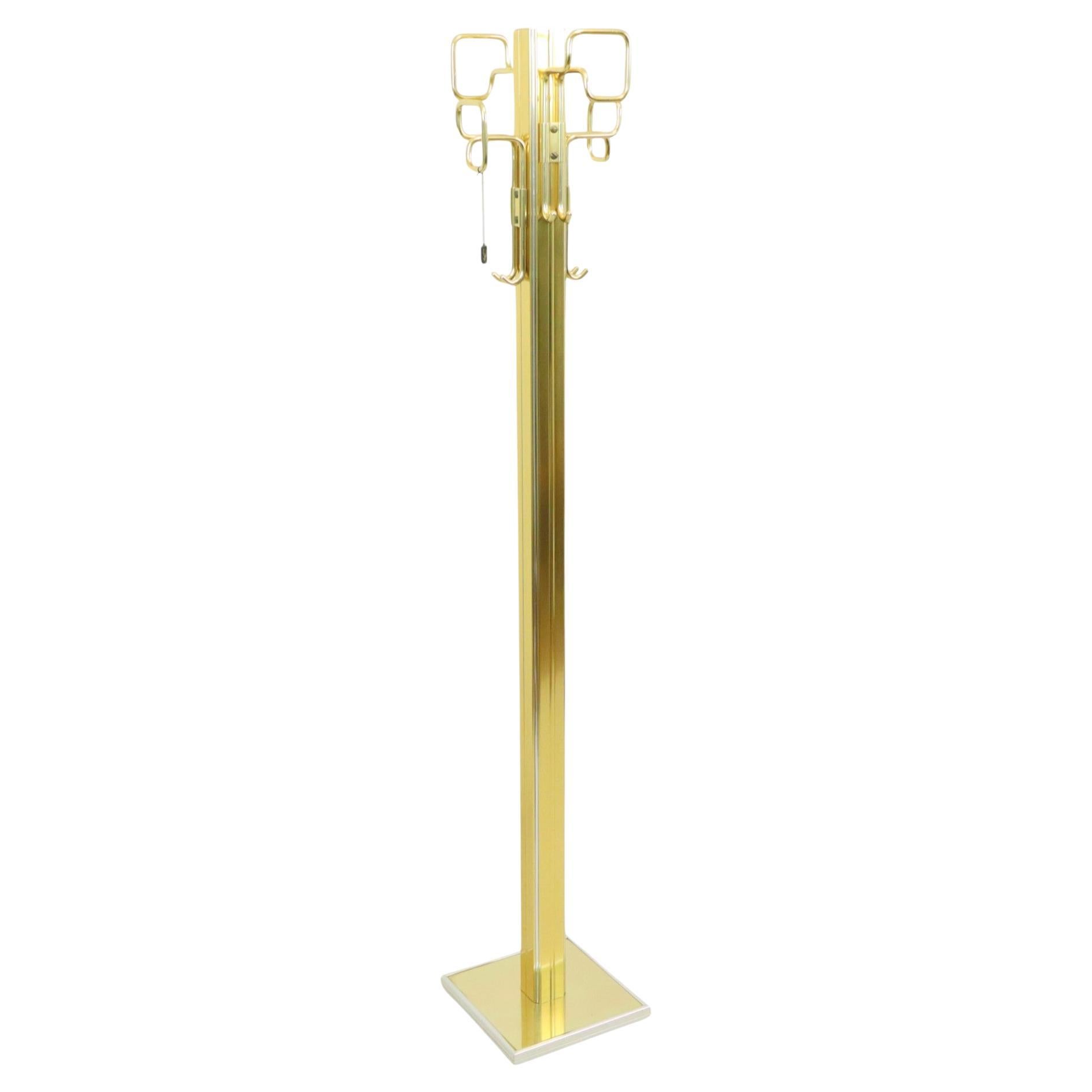 Belgo Chrom Design Garderobe Hollywood Regency Chrom 174cm im Angebot