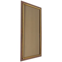 Belgo Chrome Brass Smoked Mirror, 1970s
