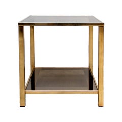 Vintage Mid Century Modern Travertine Coffee Table 1970 1980s For