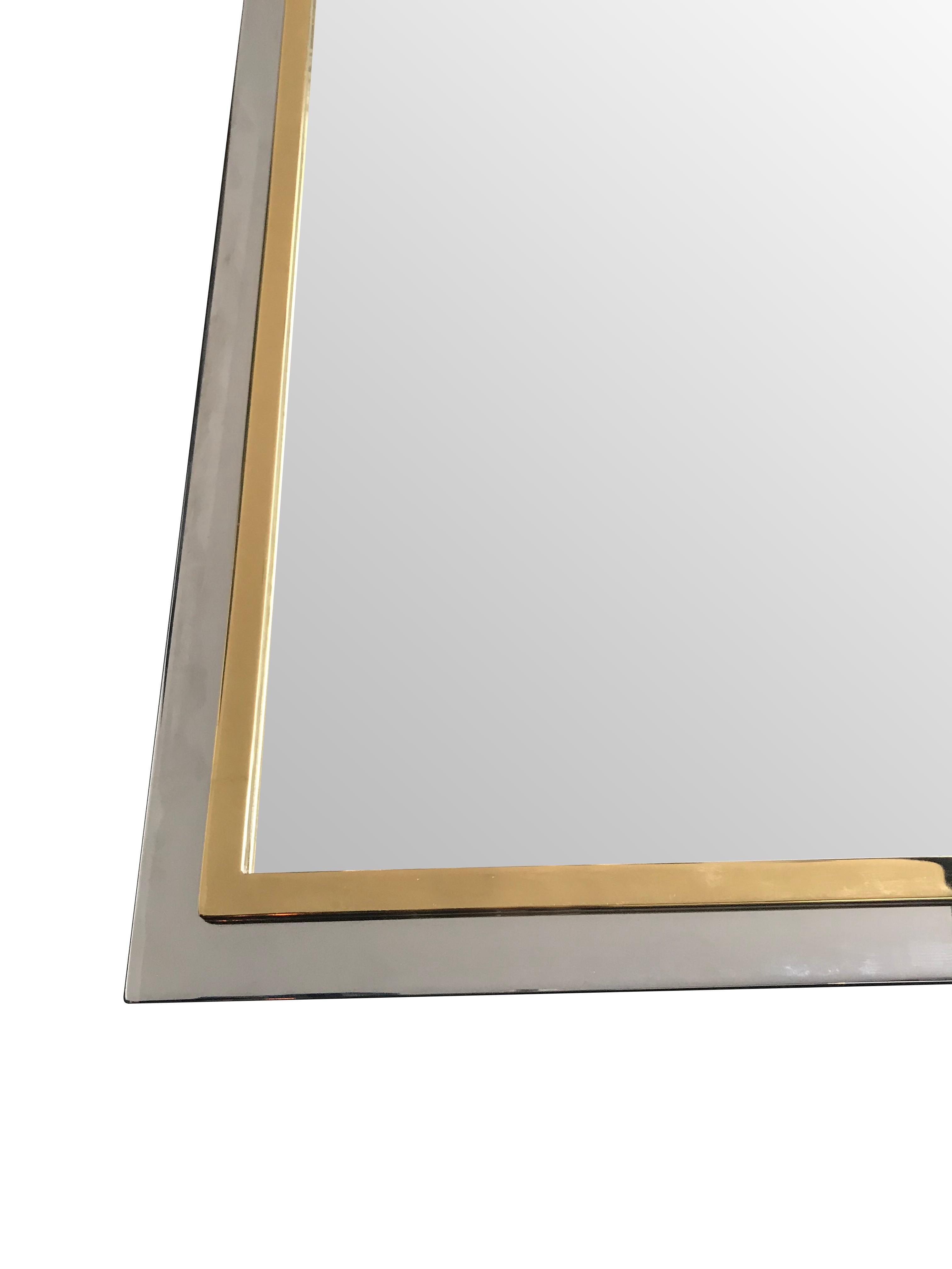 mirror chrome frame