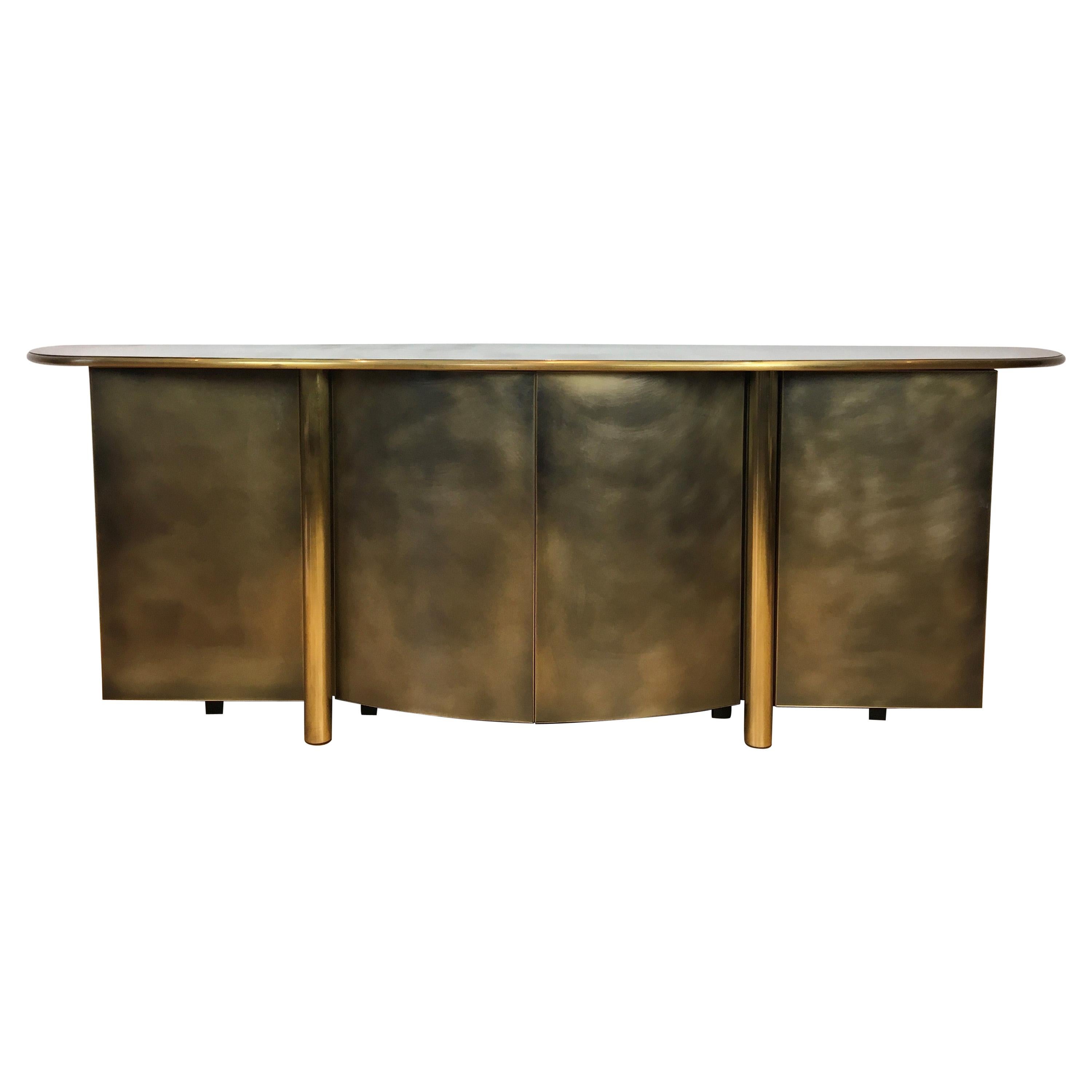 Belgo Chrome Sideboard, Belgium, 1970s