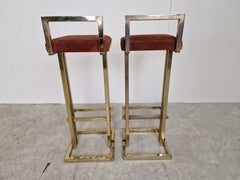 Belgochrome Barhocker, 2er-Set, 1970er-Jahre