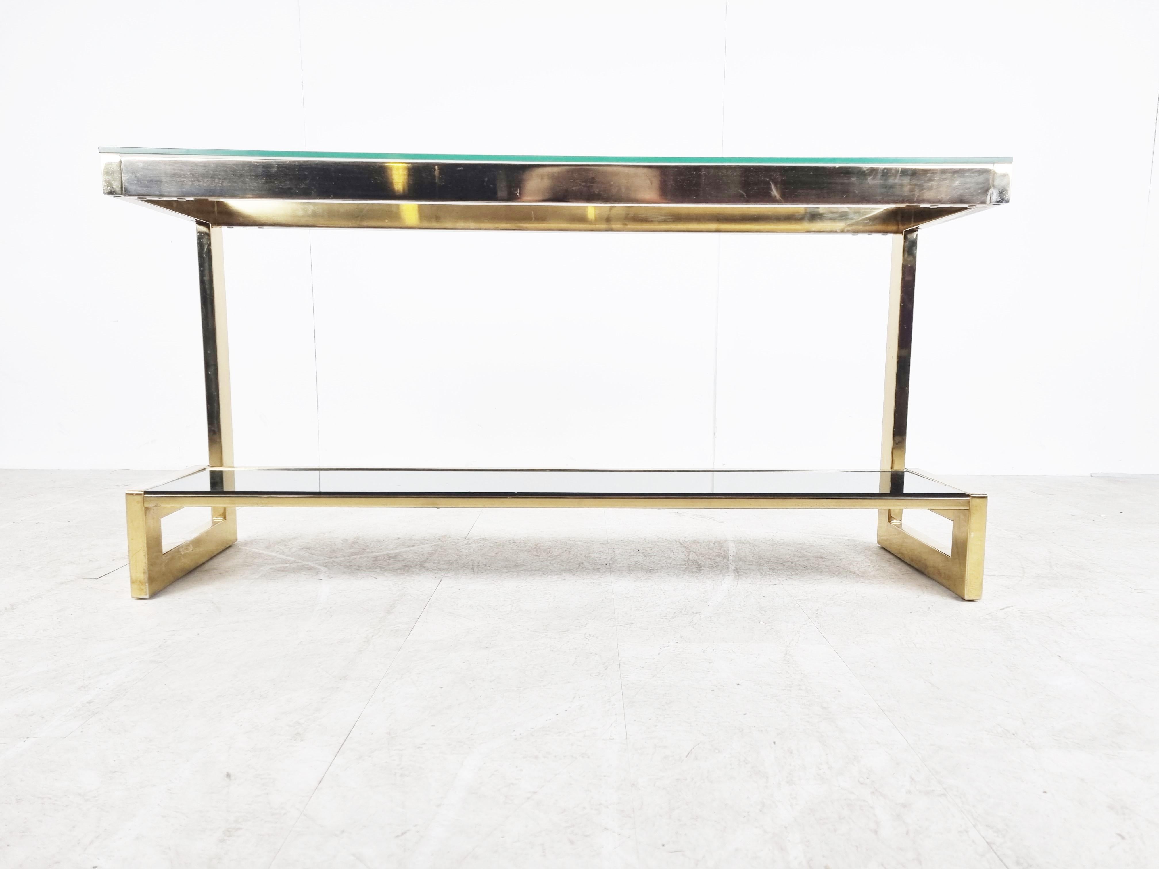 Late 20th Century Belgochrom Console Table, 1970s For Sale