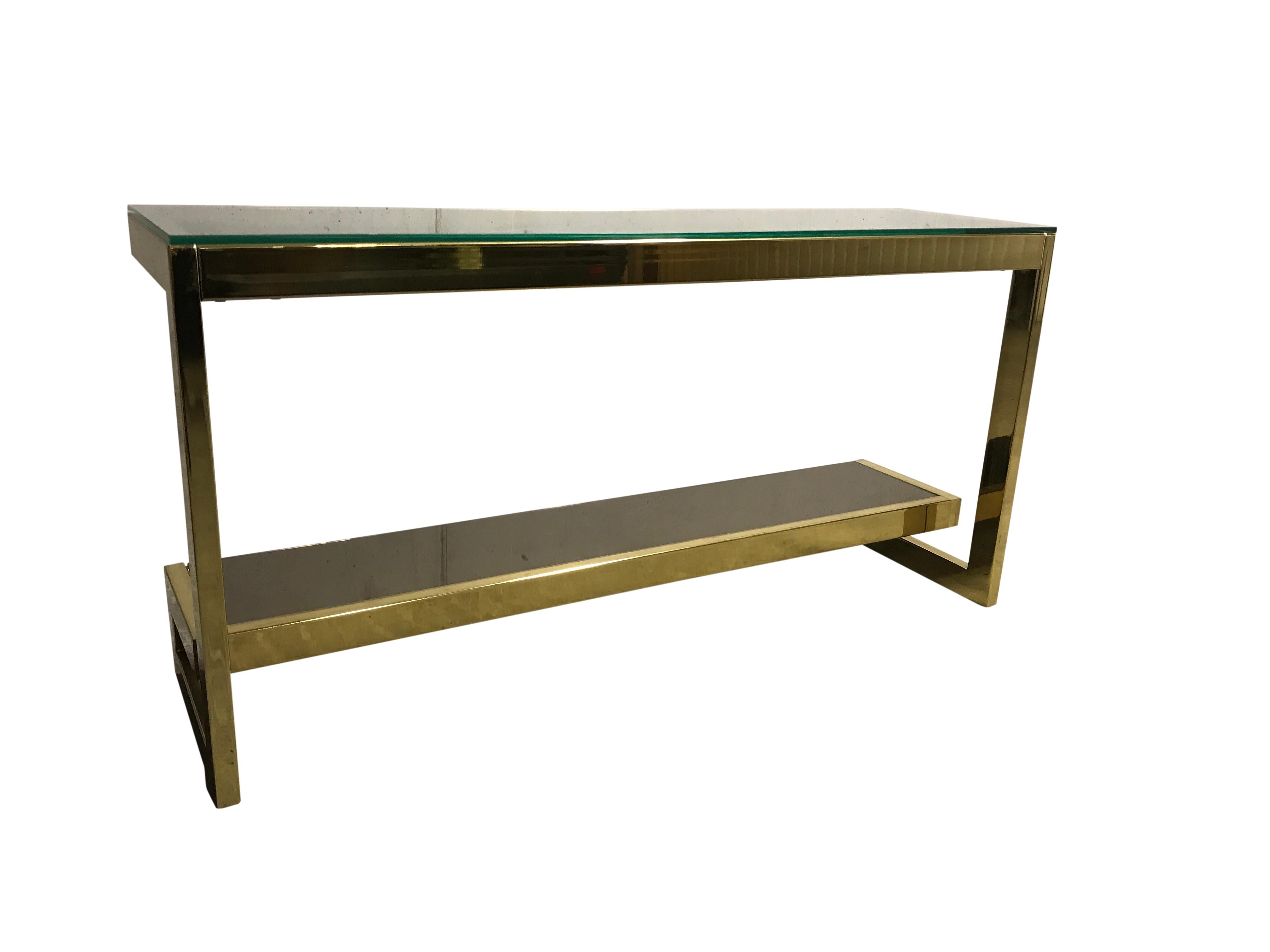 Belgochrom Console Table, 1970s 1