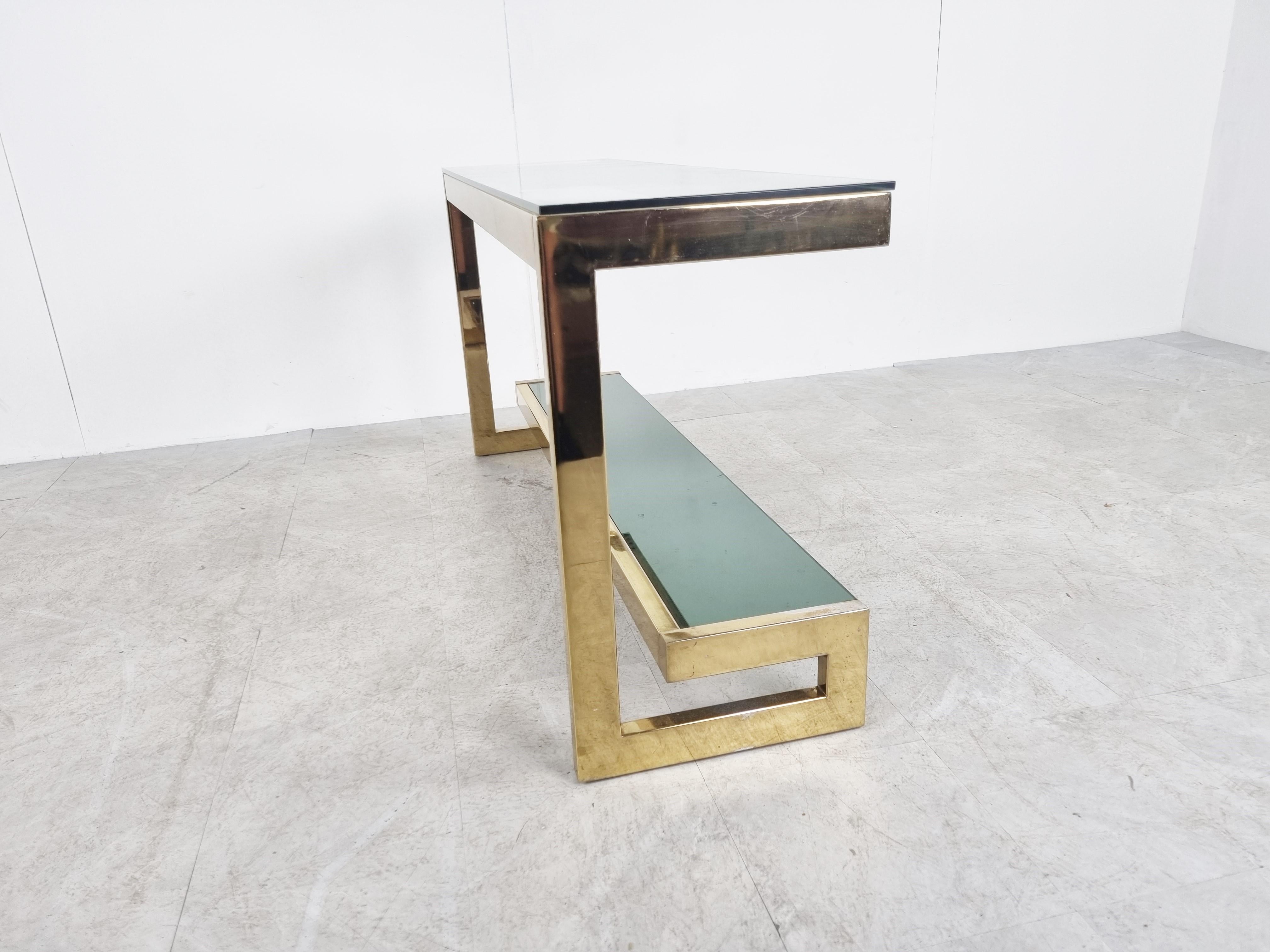 Belgochrom Console Table, 1970s For Sale 1