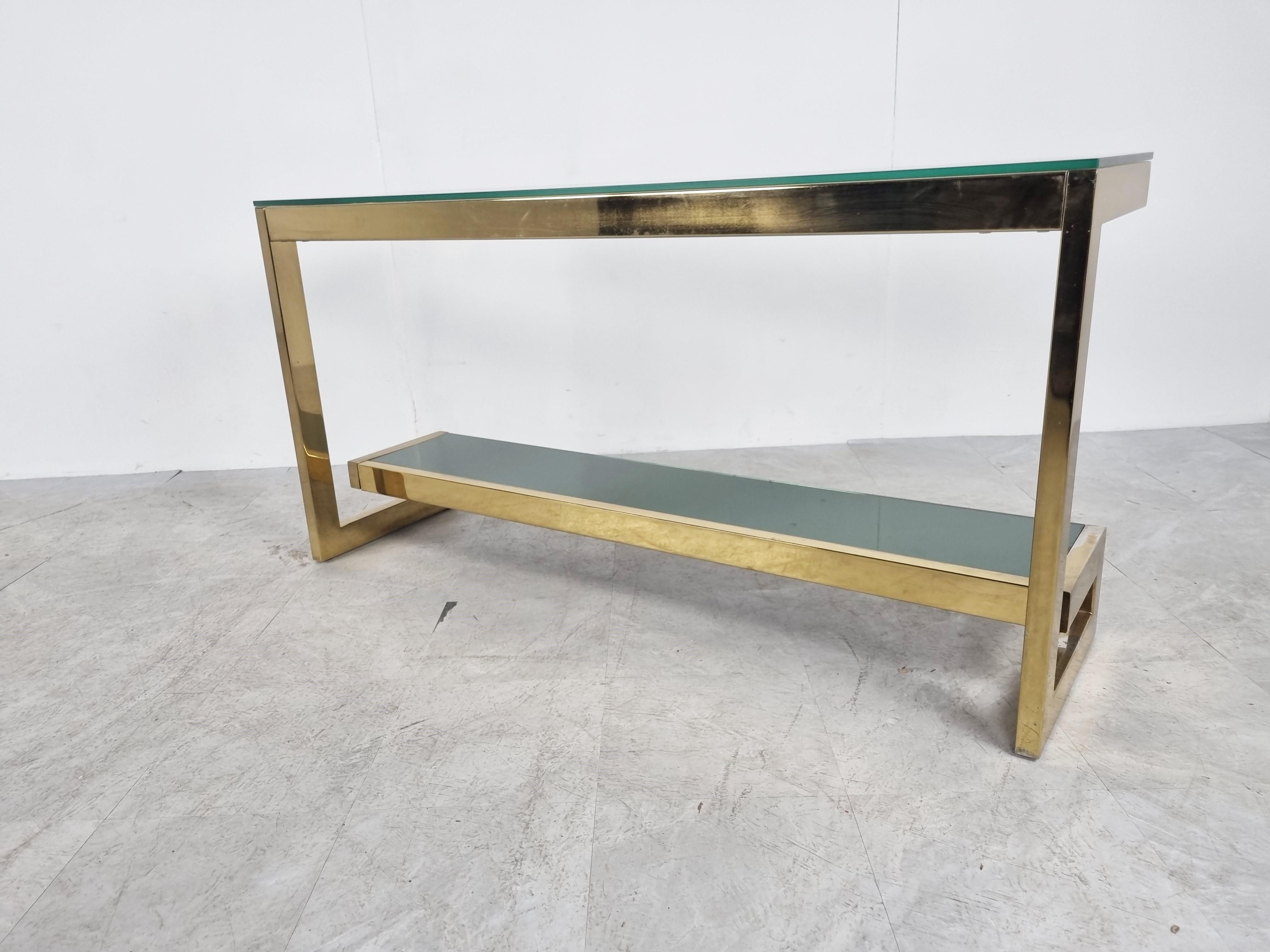 Belgochrom Console Table, 1970s For Sale 1
