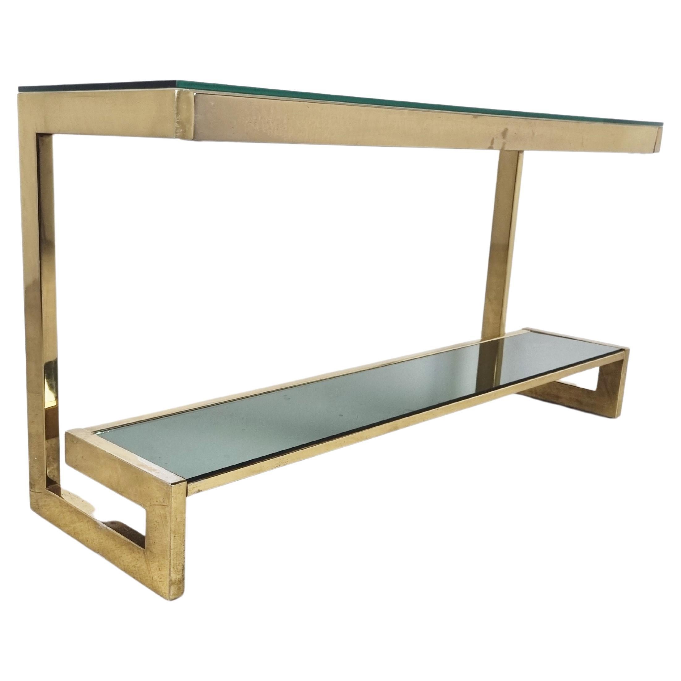 Belgochrom Console Table, 1970s For Sale