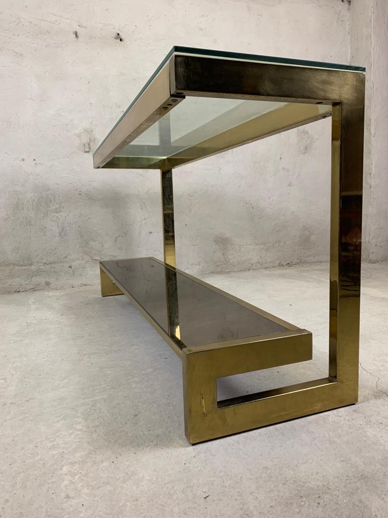 Belgochrom Console Table In Good Condition For Sale In Temse, BE