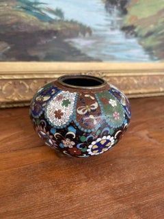Believed to be Early 20th Century Chinese Cloisonné Miniature Tripod Vase