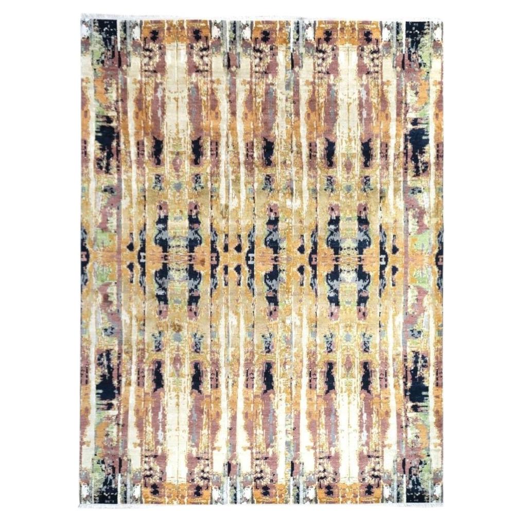 Belina Handgeknüpfter reiner Seidenteppich - 9'1" x 12'1"