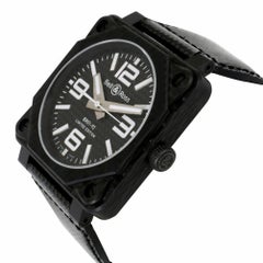 Bell and Ross Aviation BR01-92-C Men's Watch in Carbon Fiber