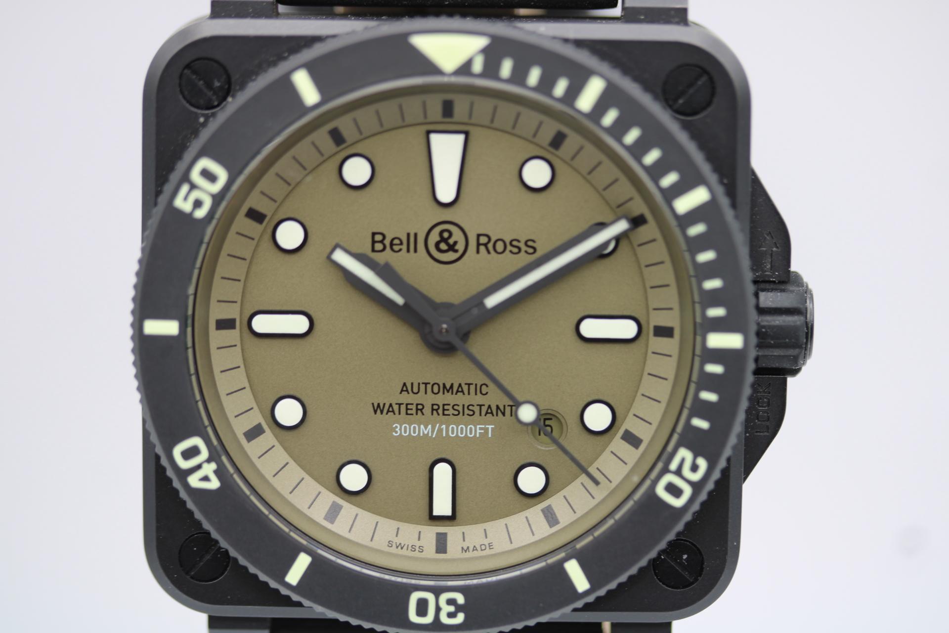 Men's Bell and Ross Br 03-92 Diver Military Limited Edition