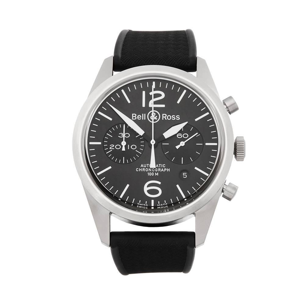 Bell and Ross BR126 Stainless Steel Men’s BR126