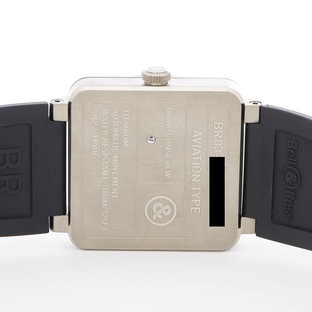 Bell and Ross GMT Titanium Men’s BR 03-51-T-01514 3